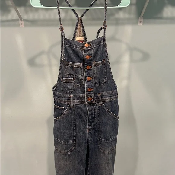 Pilcro painter denim overalls - Picture 4 of 8